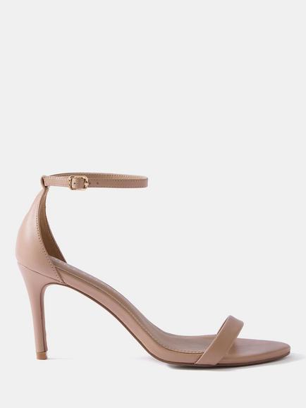 Mint Velvet Skye Strappy High Heel Sandals, Pink Light