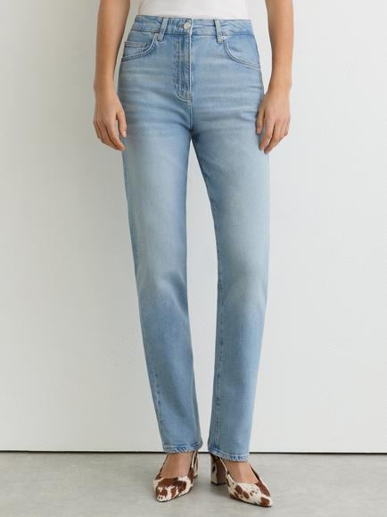 Reiss Petite Aubrey Slim Denim Jeans, Light Blue, Light Blue