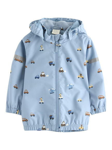 Lindex Kids' Water-Repellent Transport Raincoat, Light Blue, Light Blue