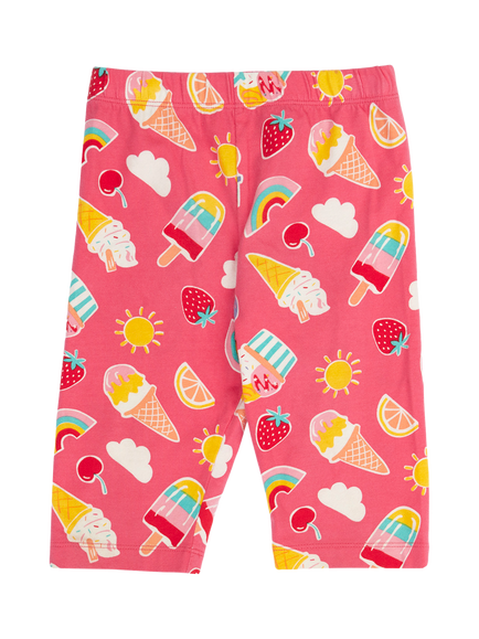 Frugi Kids' Laurie Cycling Shorts, Happy Sprinkles, Happy Sprinkles