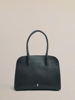 Hobbs Alexis Leather Shoulder Bag, Black, Black