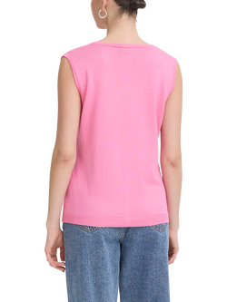 ICHI Luls Sleeveless Cardigan, Wild Orchid - view 2, Wild Orchid