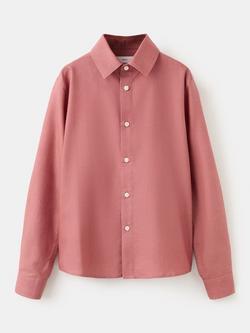 Mango Kids' Cotton Shirt, Cherry, Cherry