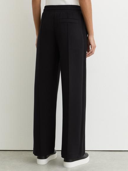 Reiss Bella Wide Leg Trousers, Black - view 2, Black