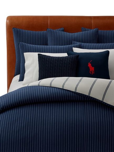 Ralph Lauren Kerrigan Bedding, Navy, Navy