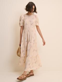 Nobody's Child Hudson Floral Midi Dress, Pink, Pink