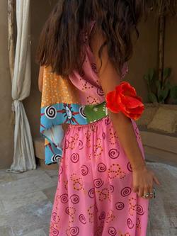 Never Fully Dressed Snake Balloon Trousers, Pink - view 2, Pink