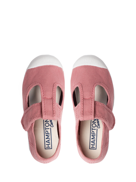Trotters Kids' Hampton Champ Canvas Plimsolls - view 2, Rose