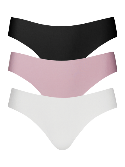 Commando Butter Thong, Pack of 3, Multi, Multi