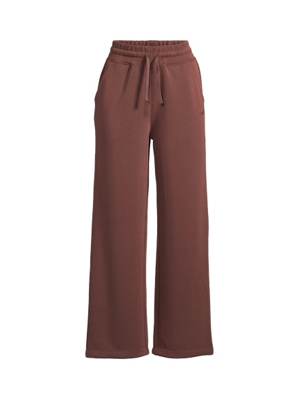 Casall Wide Leg Joggers, Dark Brown, Dark Brown