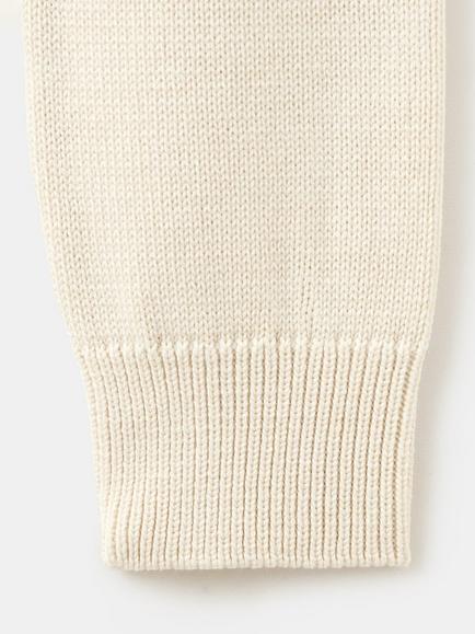 Mango Bow Tie V-Neck Cardigan, Raw - view 2, Raw