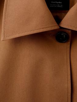 Mango Brava Patch Pocket Jacket, Camel - view 2, Camel