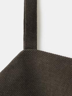 Mango Square Neck Cropped Camisole, Chocolate - view 2, Chocolate