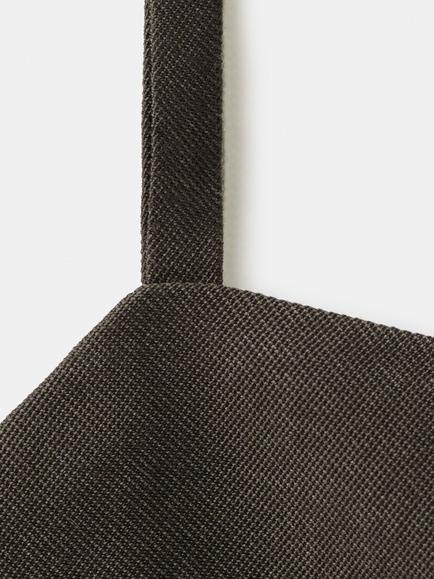 Mango Square Neck Cropped Camisole, Chocolate - view 2, Chocolate