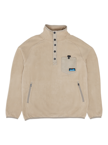 KAVU Teannaway Fleece Pullover, Greige, Greige
