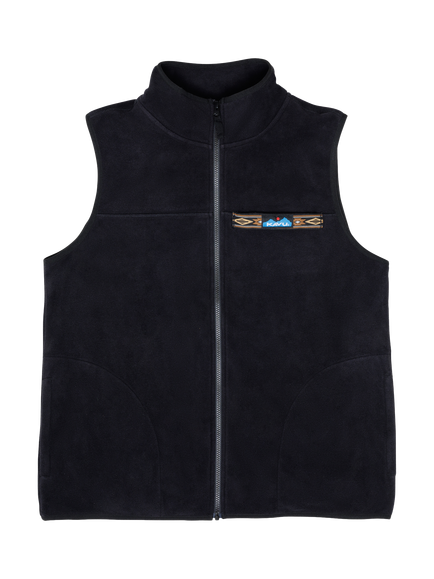KAVU West Vest Gilet, Black, Black