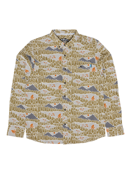 KAVU Juan Sasquatch Cotton Shirt, Sasquatch Sighting, Sasquatch Sighting