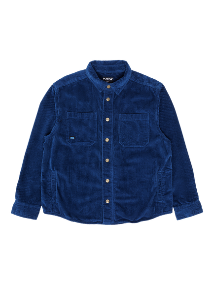 KAVU Viceroy Corduroy Shirt, Indigo, Indigo