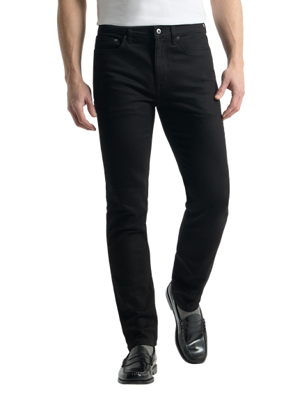 SPOKE Original Denim Narrow Thigh Slim Jeans, Infinity Black, Infinity Black