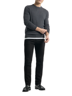 SPOKE Original Denim Regular Thigh Slim Jeans, Infinity Black, Infinity Black