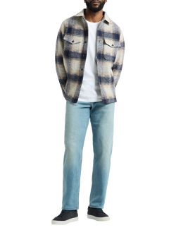 SPOKE Italian Denim Regular Thigh Slim Jeans, Stonewash, Stonewash