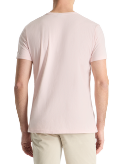 SPOKE Original Cotton Slim Fit T-Shirt - view 2, Angel Delight