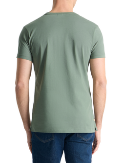 SPOKE Original Cotton Slim Fit T-Shirt - view 2, Highland