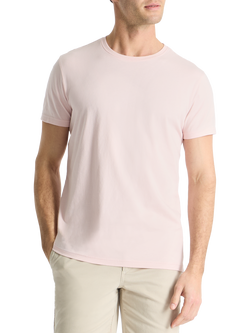 SPOKE Original Cotton Straight Fit T-Shirt - view 2, Angel Delight