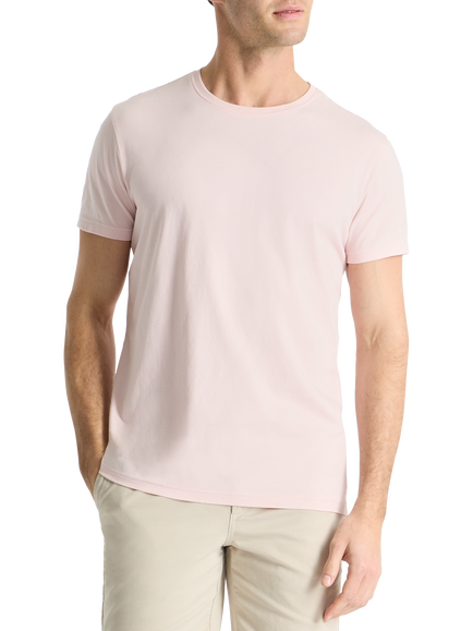 SPOKE Original Cotton Straight Fit T-Shirt - view 2, Angel Delight