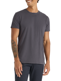 SPOKE Original Cotton Straight Fit T-Shirt - view 2, Heavy Metal
