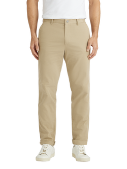SPOKE Heroes Wide Thigh Slim Chinos, Khaki - view 2, Khaki
