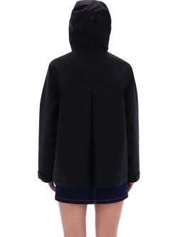 Hunter Original Lightweight Waterproof Raincoat, Black - view 2, Black