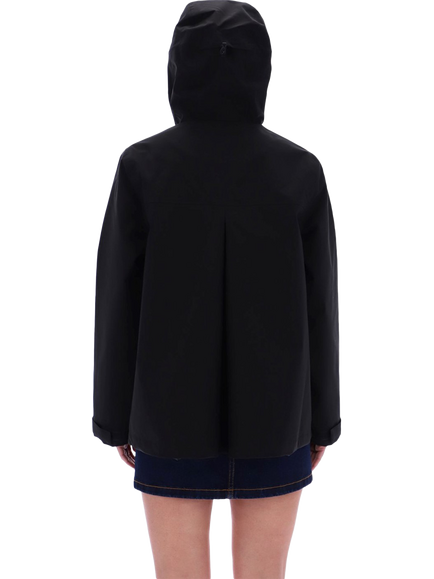 Hunter Original Lightweight Waterproof Raincoat, Black - view 2, Black
