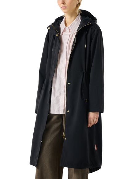 Hunter Original Rain Waterproof Parka, Black, Black