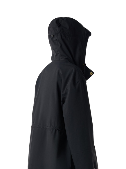 Hunter Original Rain Waterproof Parka, Black - view 2, Black