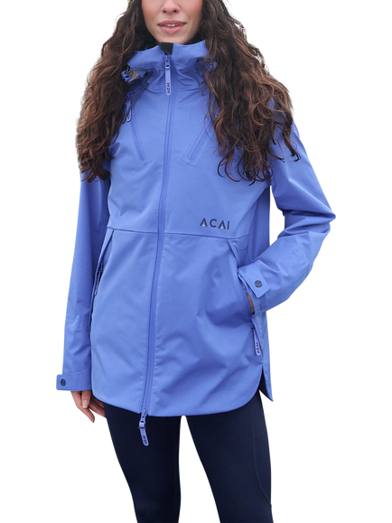 ACAI Rainscape Waterproof & Windproof Hooded Jacket, Baja Blue