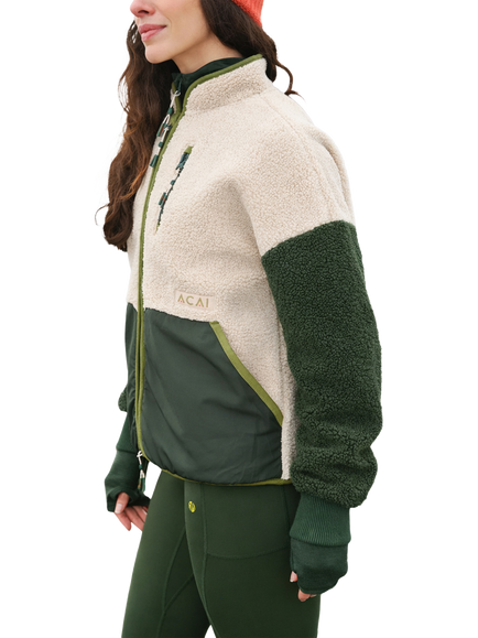 ACAI Women's Explorer Fleece, Oatmeal - view 2, Oatmeal