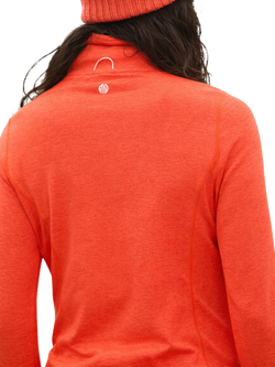 ACAI Freeform Quarter Zip Jumper - view 2, Mandarin