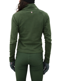 ACAI Endurasoft Full Zip Water Resistant Layer - view 2, Woodland Green