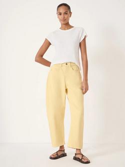 HUSH Cordelia Barrel Leg Jeans, Butter Yellow - view 2, Butter Yellow