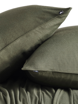 SHLEEP Luxury Merino Jersey Bedding - view 2, Olive Grove