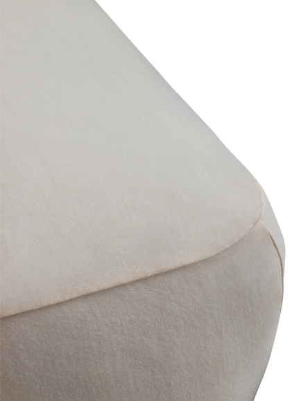 SHLEEP ShleepHalo™ Merino Jersey Fitted Sheet - view 2, Ivory Tusk