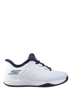 Skechers Slip-ins Relaxed Fit Viper Court Reload Trainers, White, White