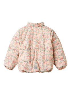 WHEAT Kids' Ullu Lightweight Printed Puffer Jacket, Multi - view 2, Multi
