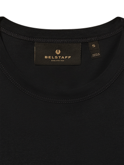 Belstaff Cotton Regular Fit Short Sleeve T-Shirt, Black - view 2, Black