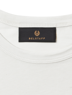 Belstaff Cotton Regular Fit Short Sleeve T-Shirt, White - view 2, White