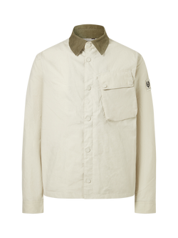 Belstaff Ground Water-Repellent Jacket, Silver Birch, Silver Birch