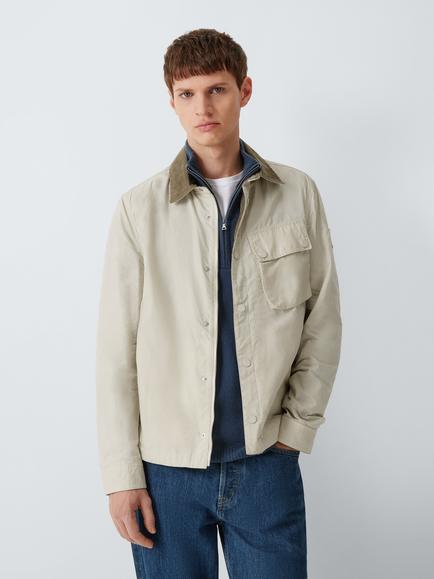 Belstaff Ground Water-Repellent Jacket, Silver Birch, Silver Birch