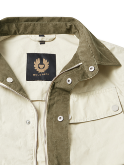 Belstaff Ground Water-Repellent Jacket, Silver Birch - view 2, Silver Birch