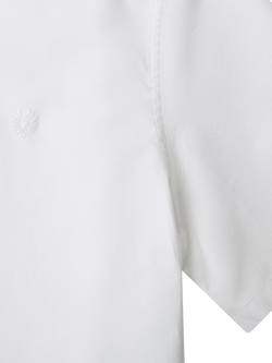 Belstaff Cotton Slim Fit Short Sleeve Street Shirt, White - view 2, White